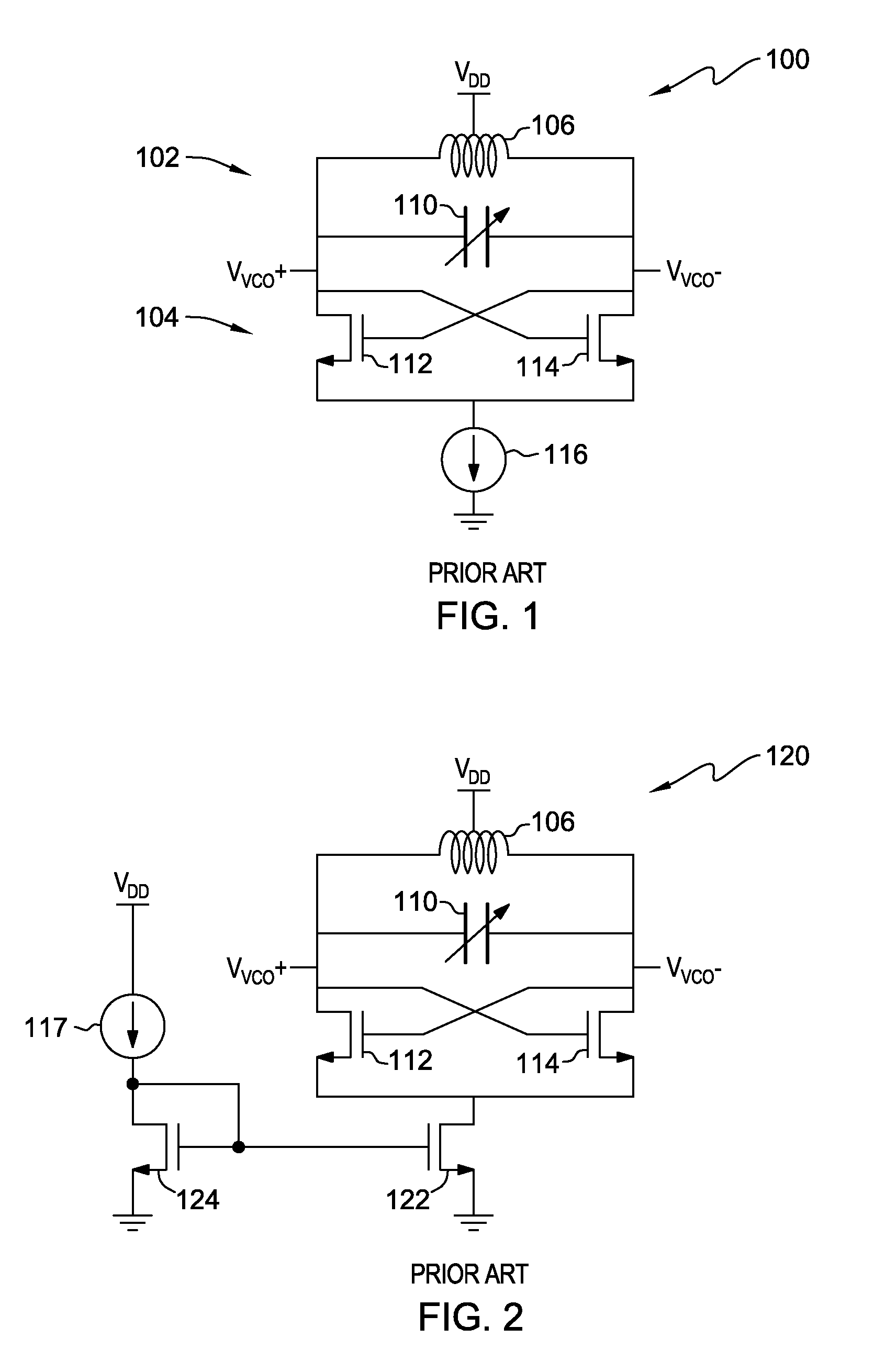 Phase noise reduction in voltage controlled oscillators