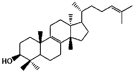 Anti-cataract euphadienol preparation for eyes as well as preparation method and application thereof