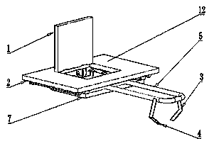 Foldable desk with integrated desk and chair capable of correcting sitting posture