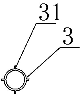 Chemical anchor bolt, connecting structure for fixing building attachment by using chemical anchor bolt and mounting method