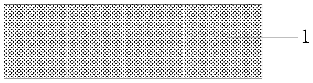 Three-layer nanopore thin film and preparation method and application thereof