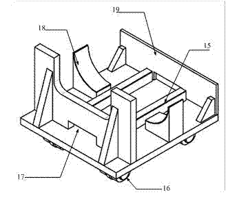 Method and device for measuring stray loss of components based on leakage flux compensation