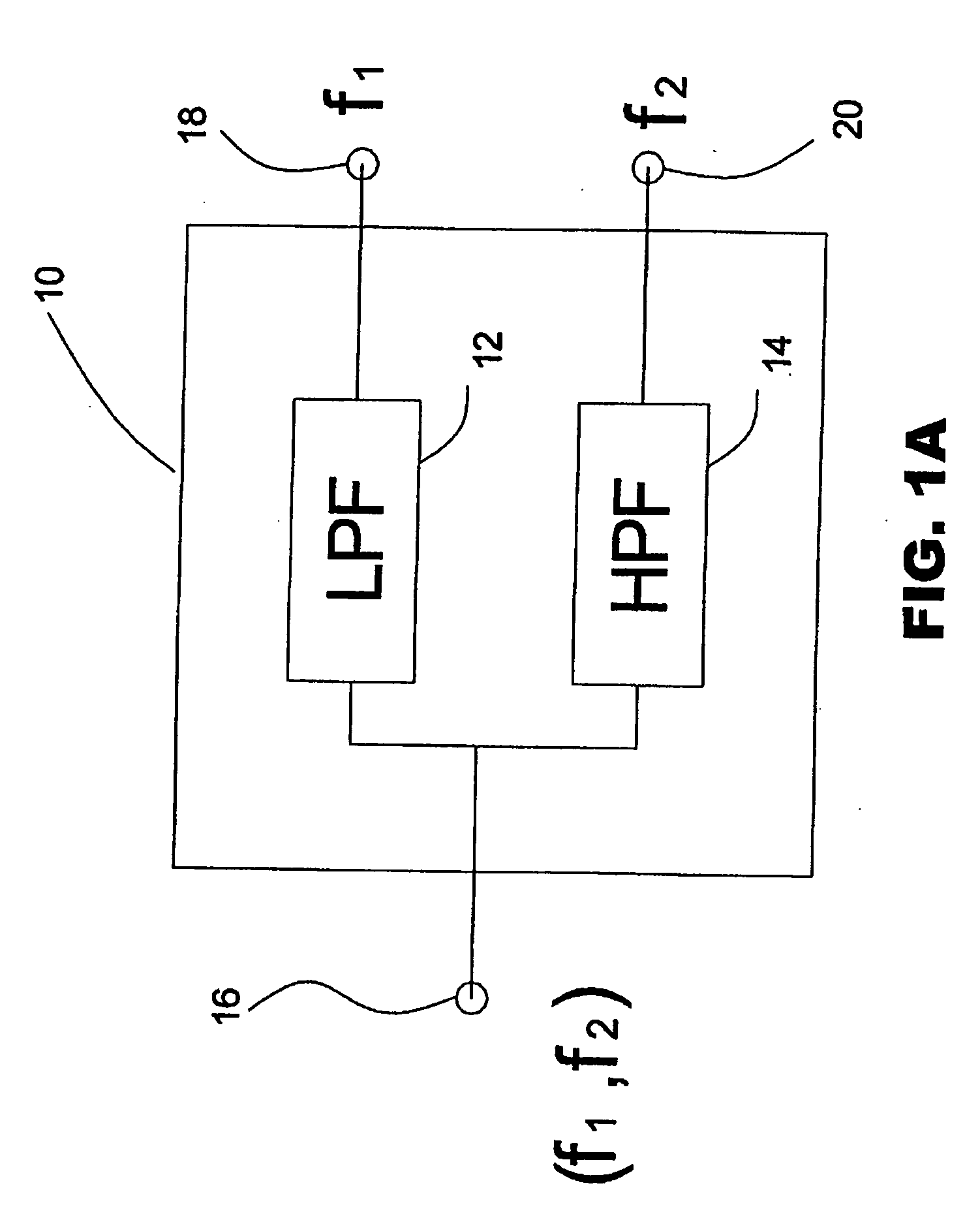 Multiplexers employing bandpass-filter architectures