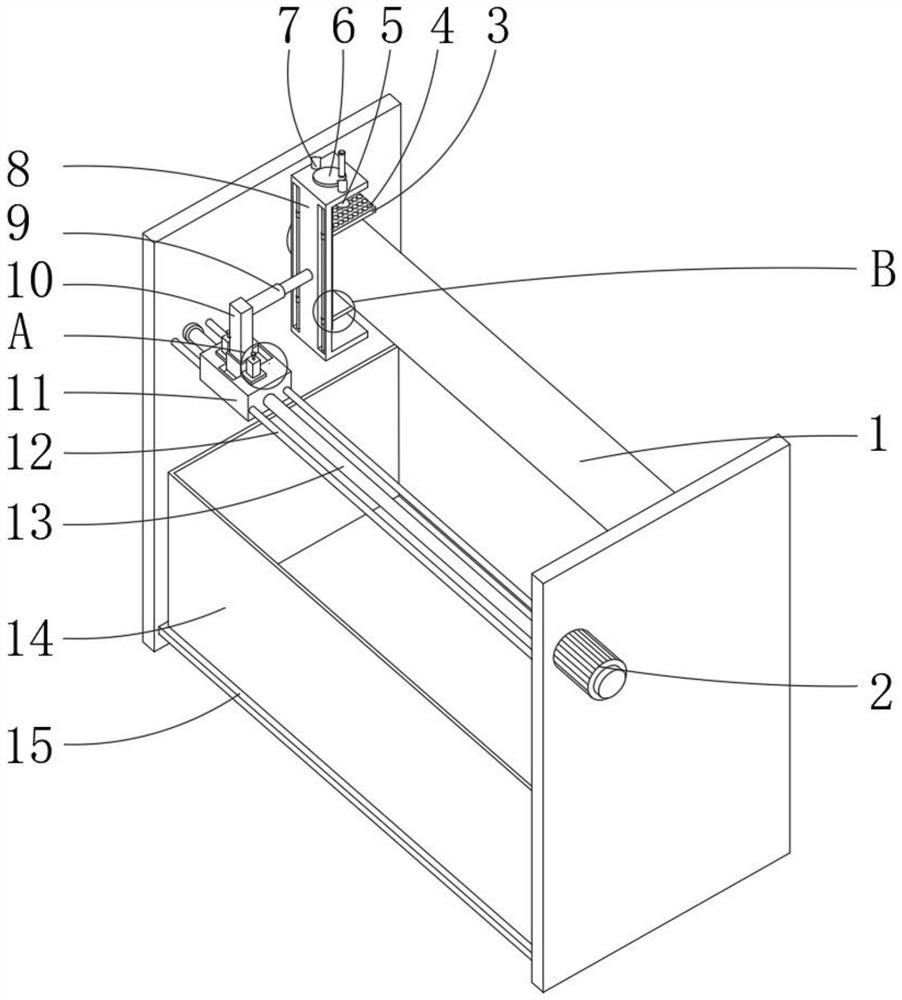 Cleaning device for working roller of galvanized strip steel production line and using method thereof