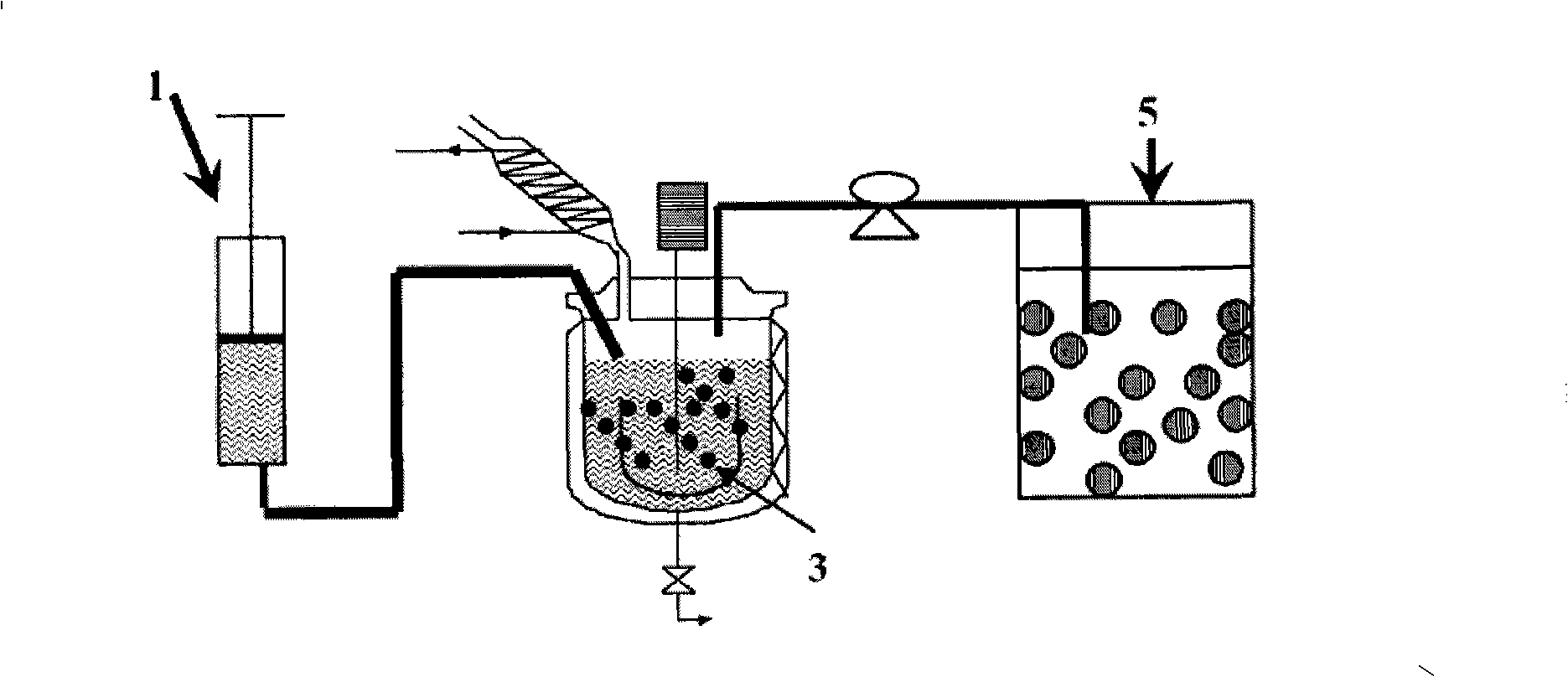 Aqueous polymer dispersion and process