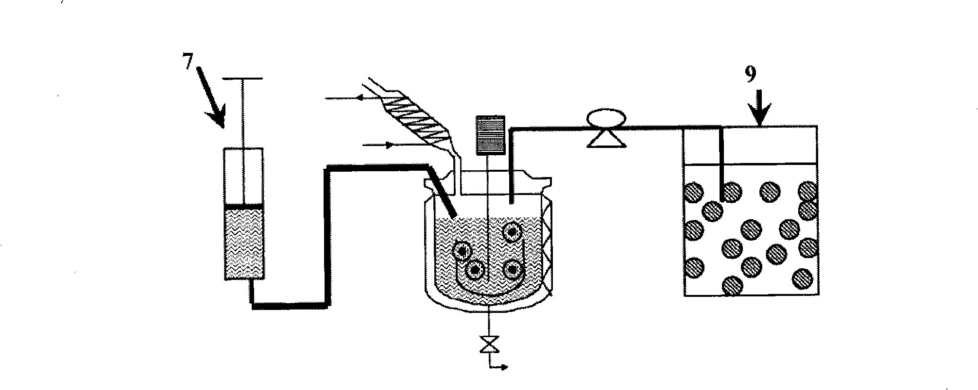 Aqueous polymer dispersion and process