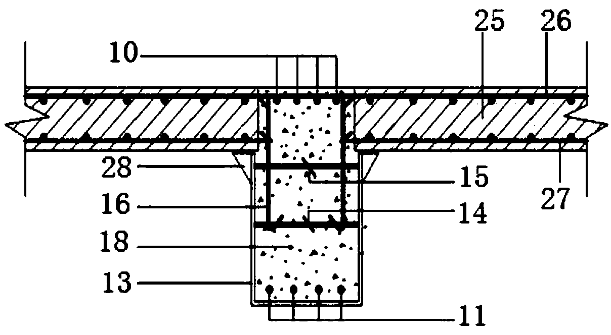 Perforating grout anchoring prefabricated assembly-type concrete-filled steel tubular frame structure