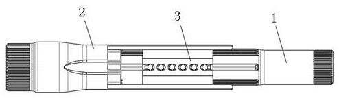 Steering shaft and ball frame structure for transmitting torque