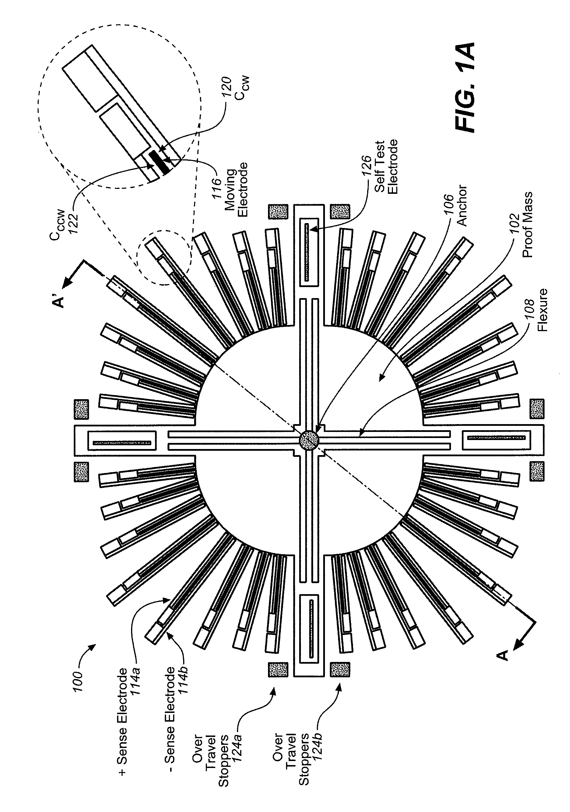 Vertically integrated 3-axis MEMS angular accelerometer with integrated electronics