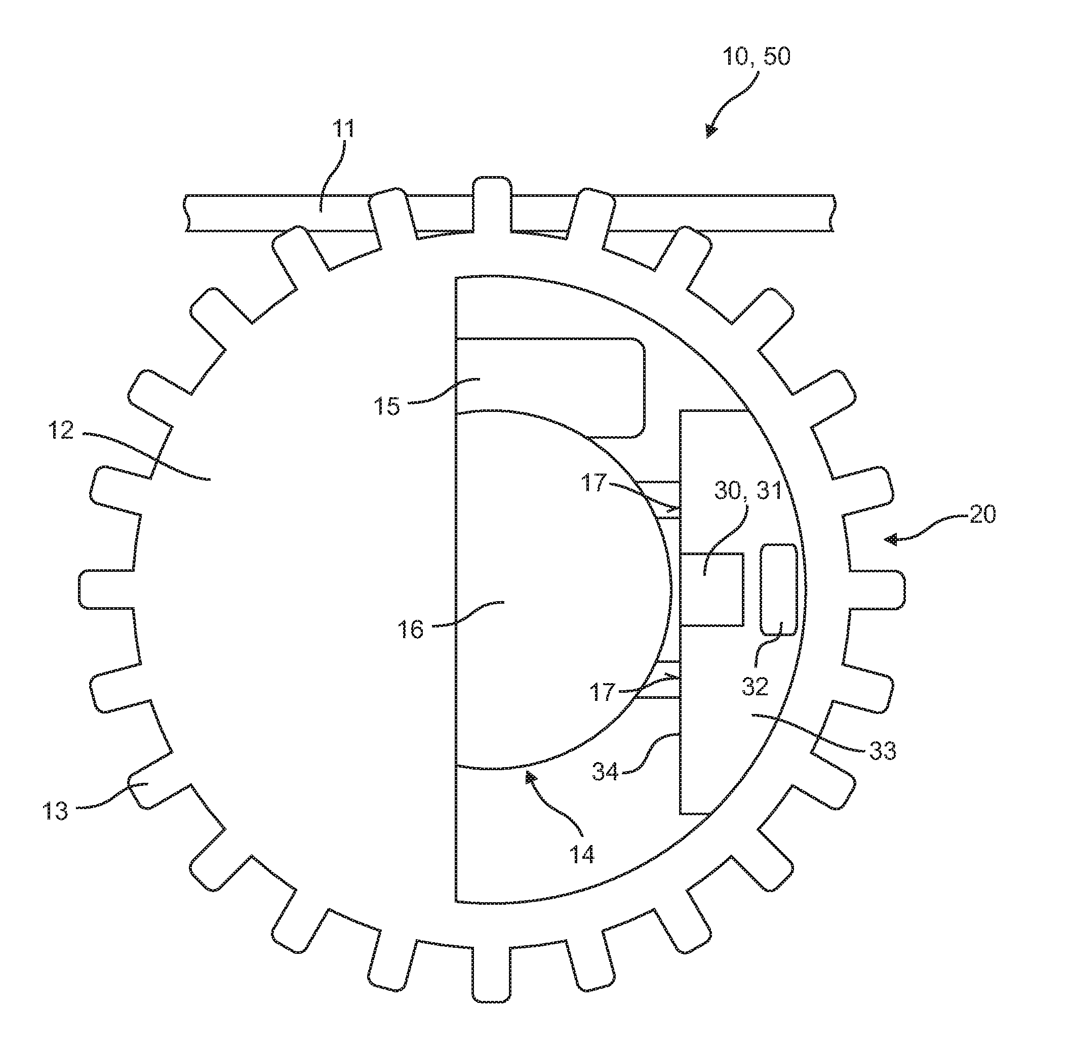 Belt conveyor for an automatic placement machine and automatic placement machine