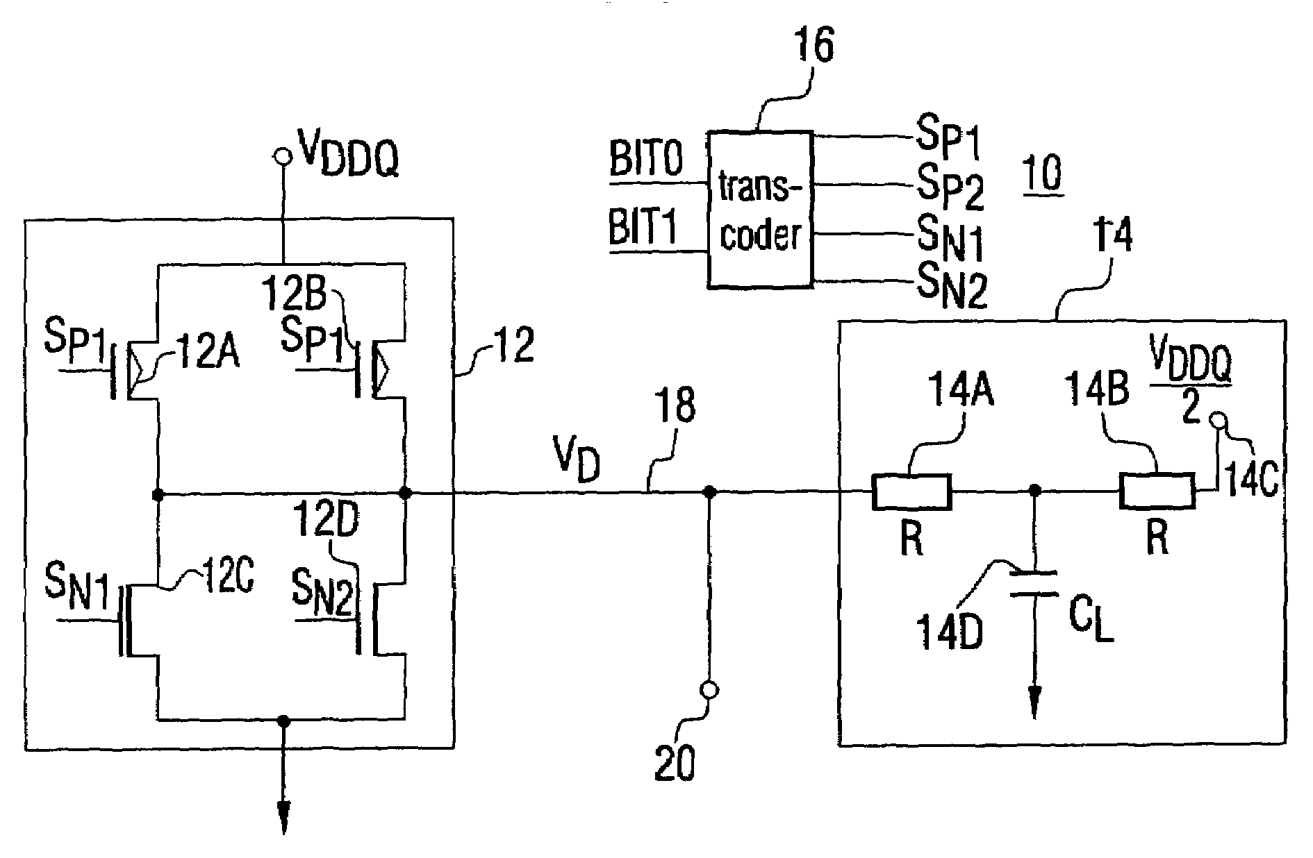 Multi-level driver stage