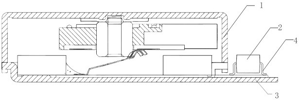 Button type linear vibration motor based on Internet of Things communication technology