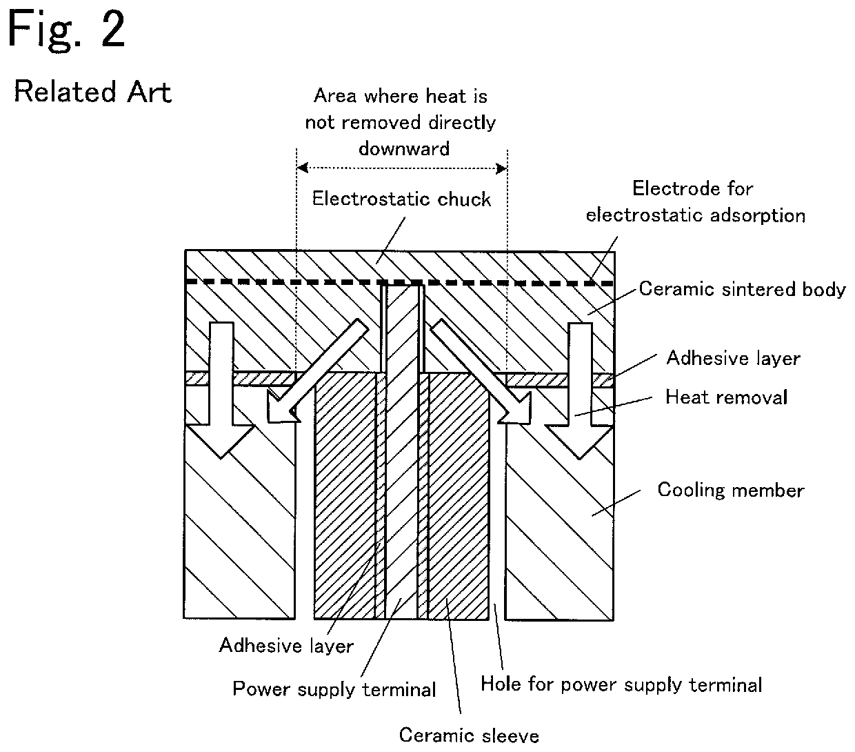 Wafer placement table