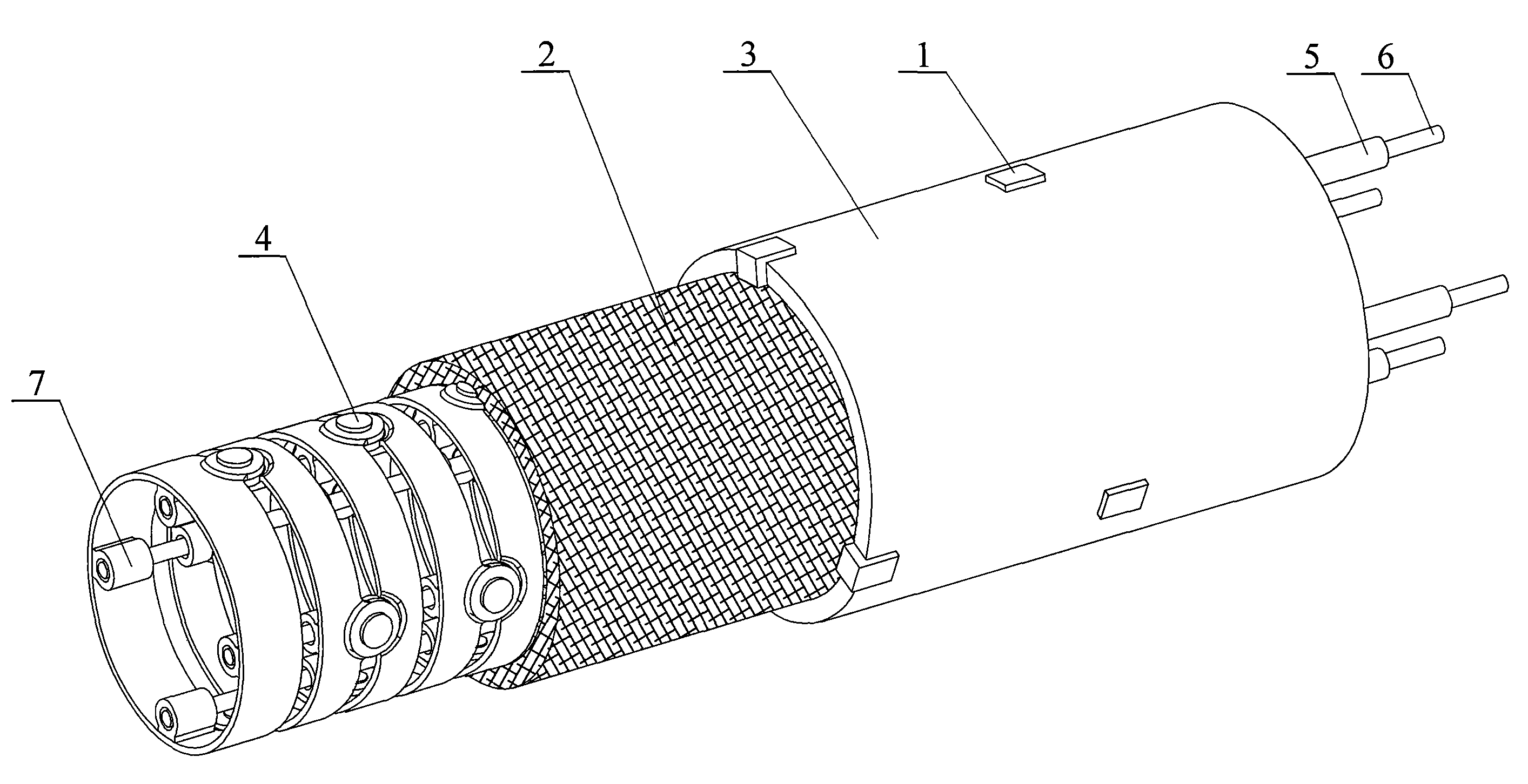 Multi-joint endoscope bending mechanism with force sensing function