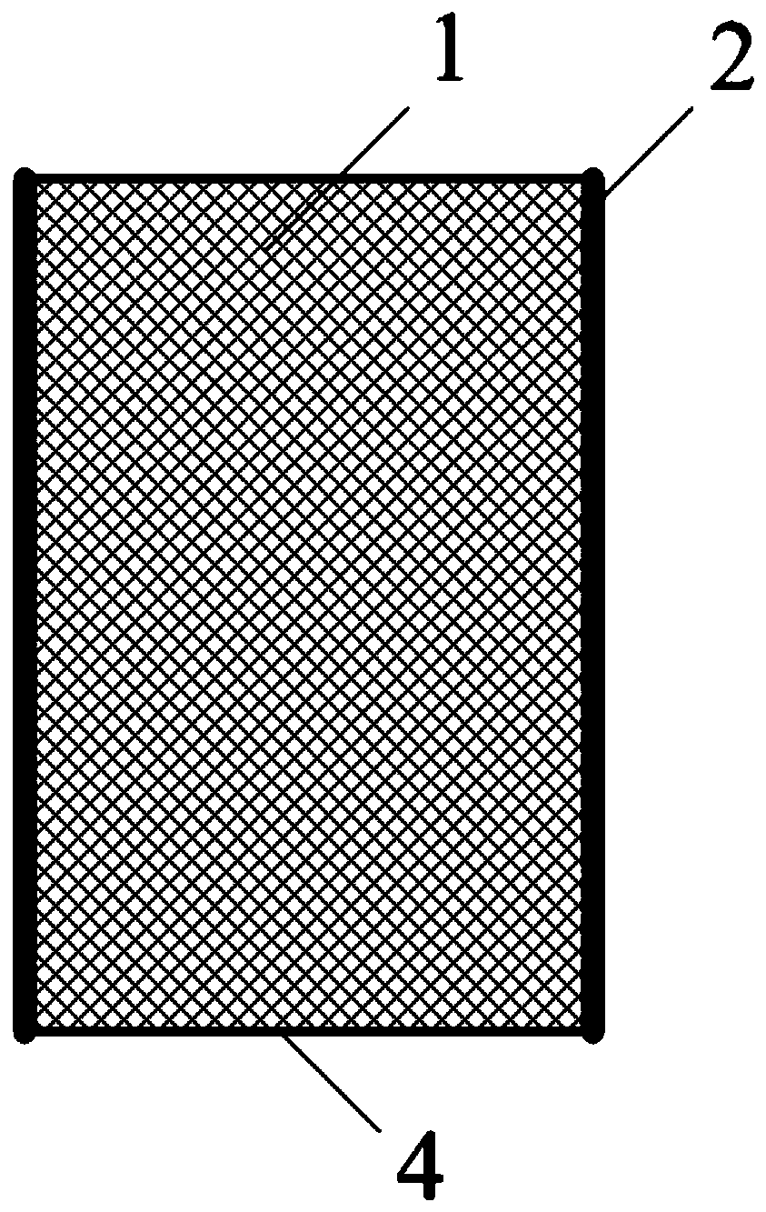 Gradient material electrode and manufacturing method thereof