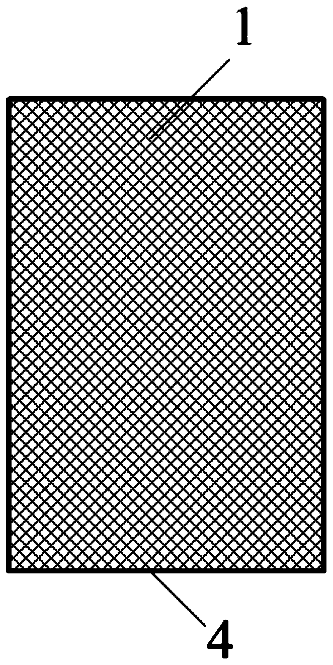 Gradient material electrode and manufacturing method thereof