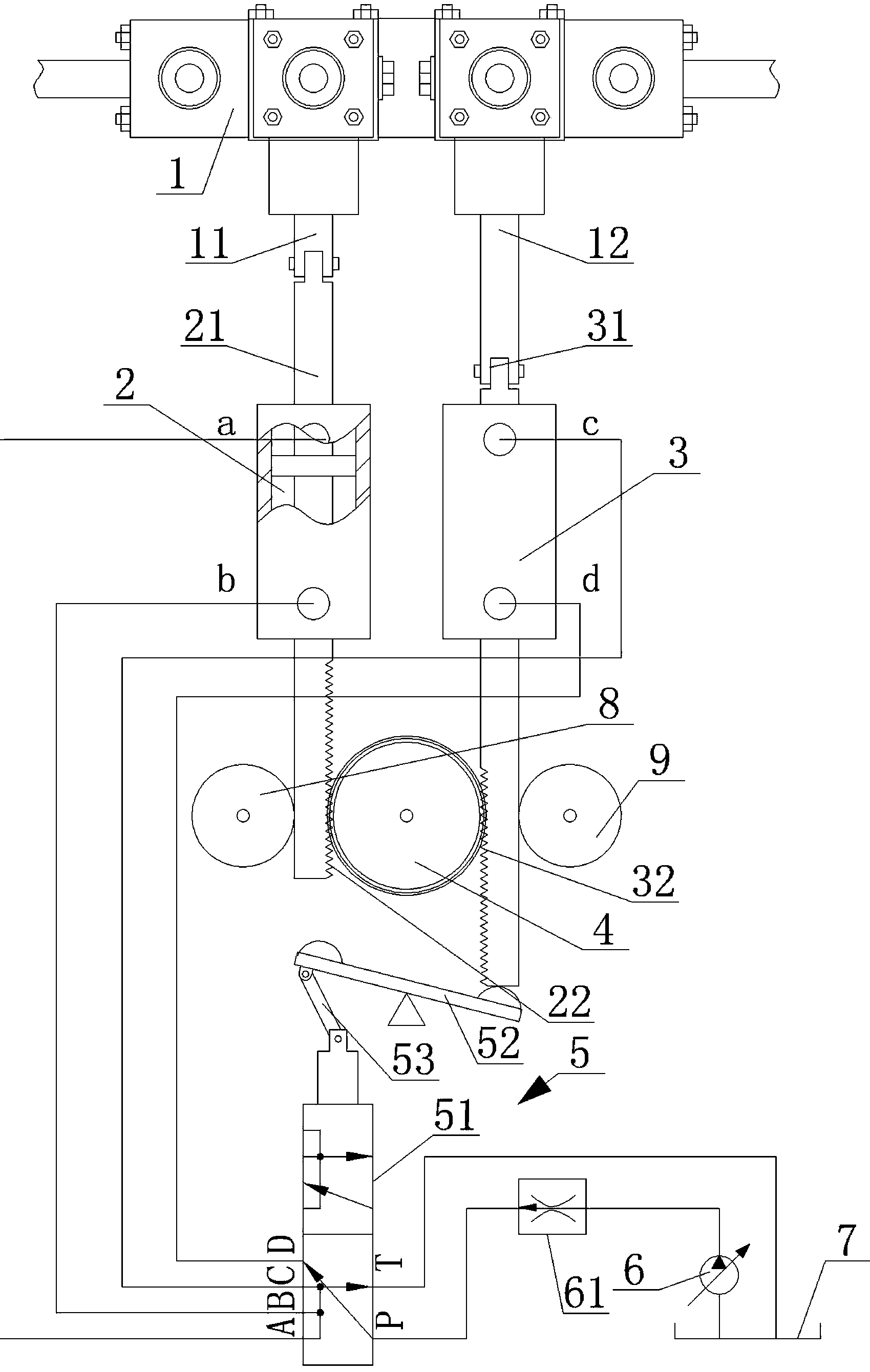 Hydraulic drive reciprocating duplex pump