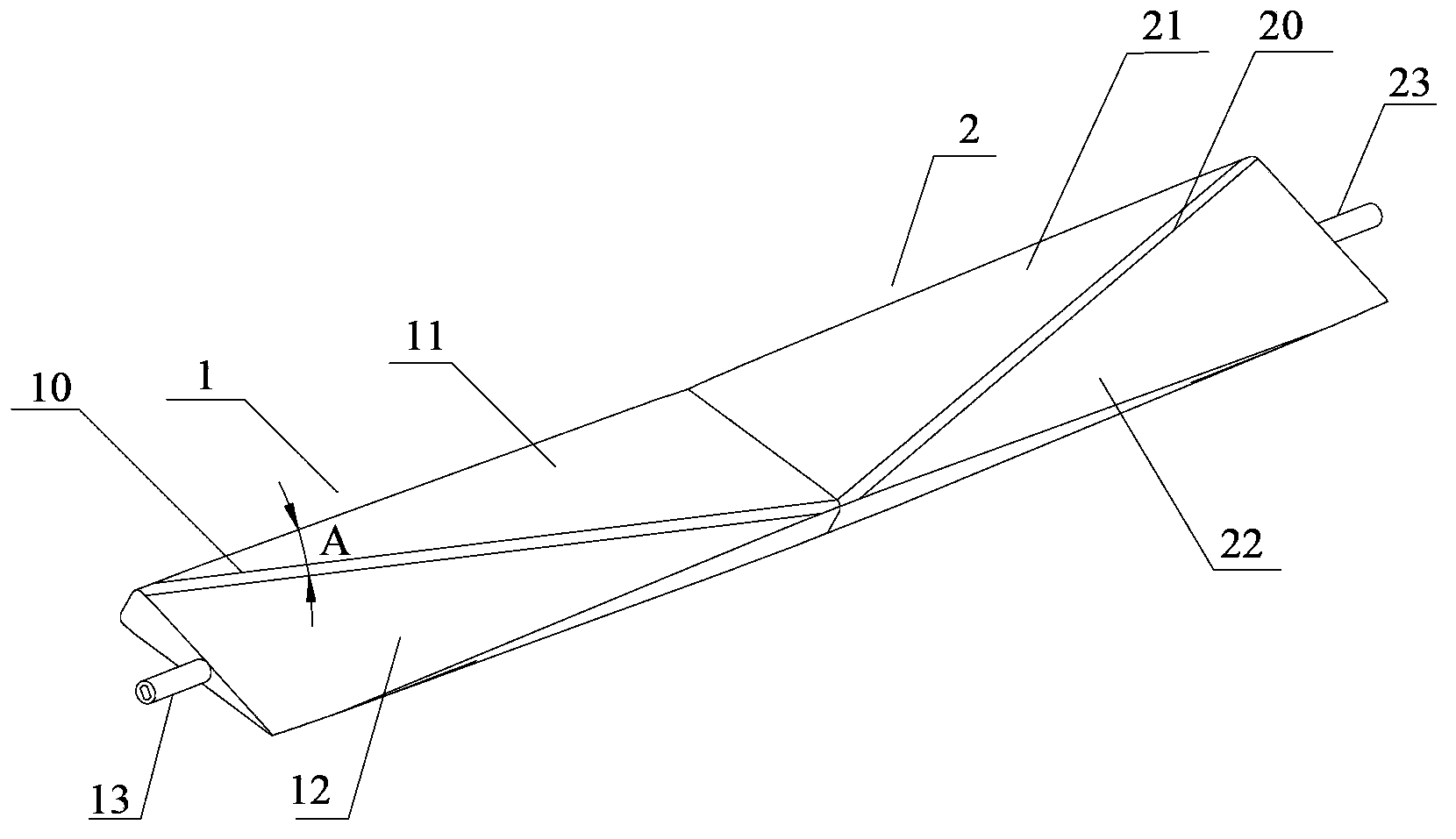 Air vane and air conditioner with same