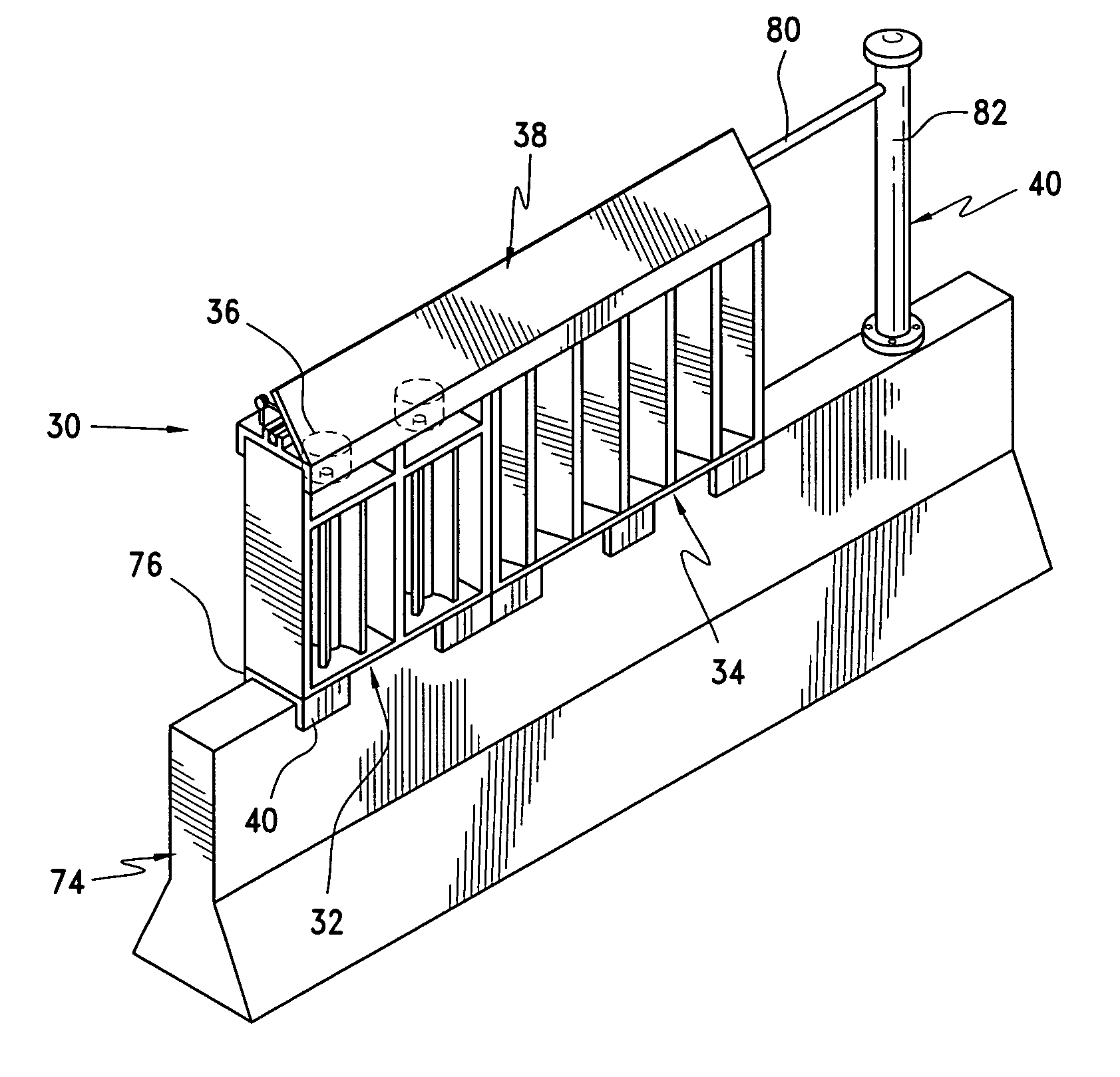 Multi-purpose anti-glare divider using modular approach