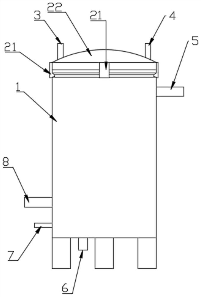 Evacuation pot capable of assisting citrus sinensis in peeling, and citrus sinensis peeling technology