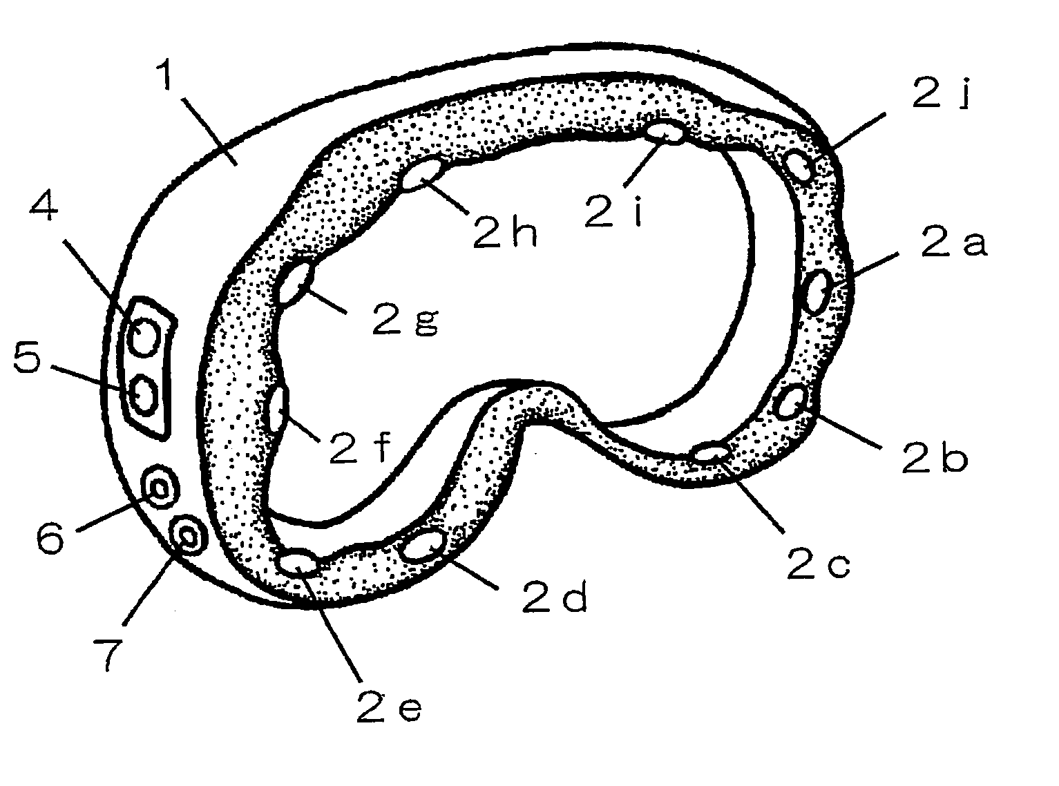 Eye training equipment