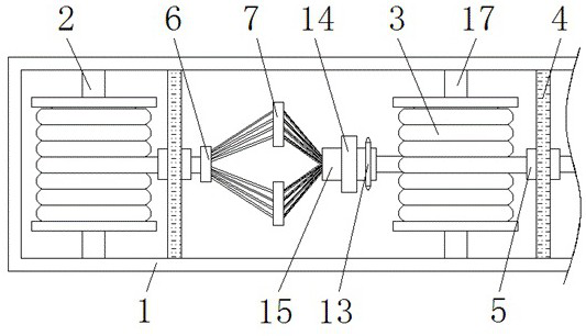 A feeding mechanism for textile machines capable of layered carding and pretreatment of cotton spun yarns