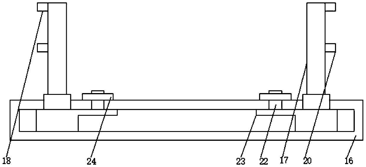 Vehicle wheel hub end face milling device