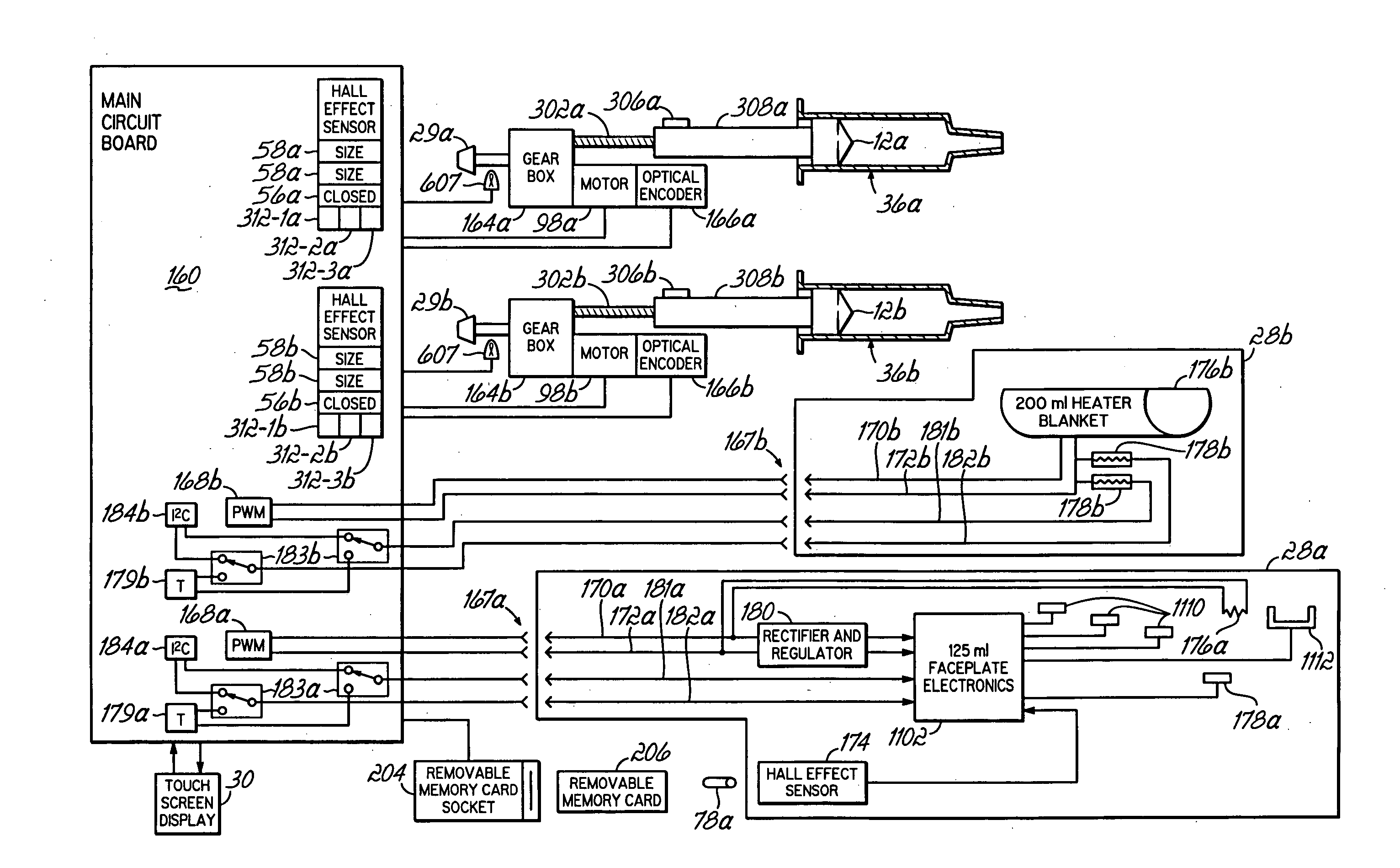 Powerhead of a power injection system