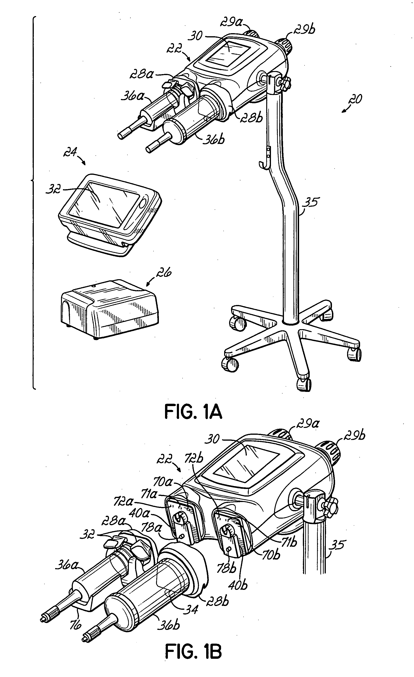 Powerhead of a power injection system