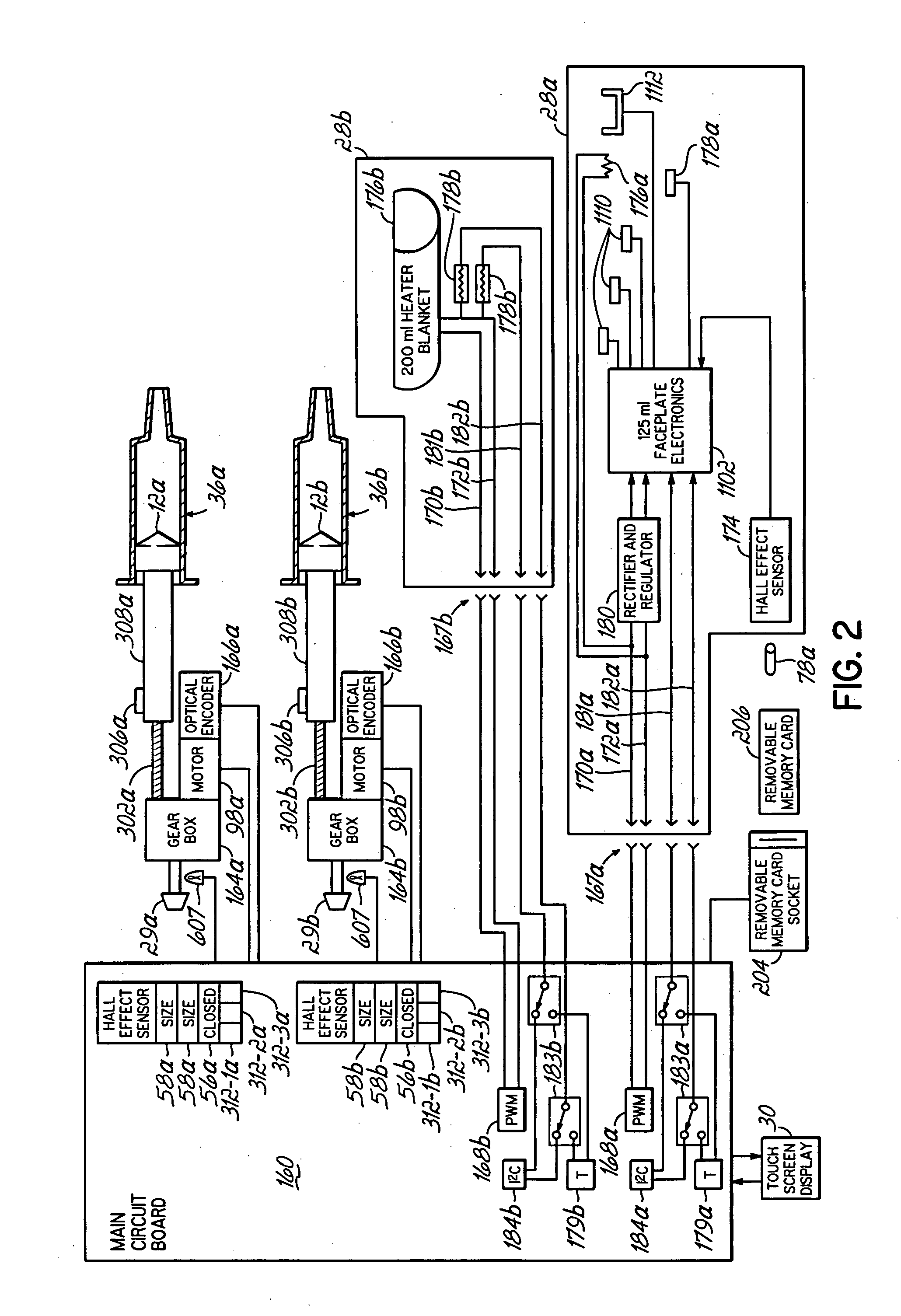 Powerhead of a power injection system