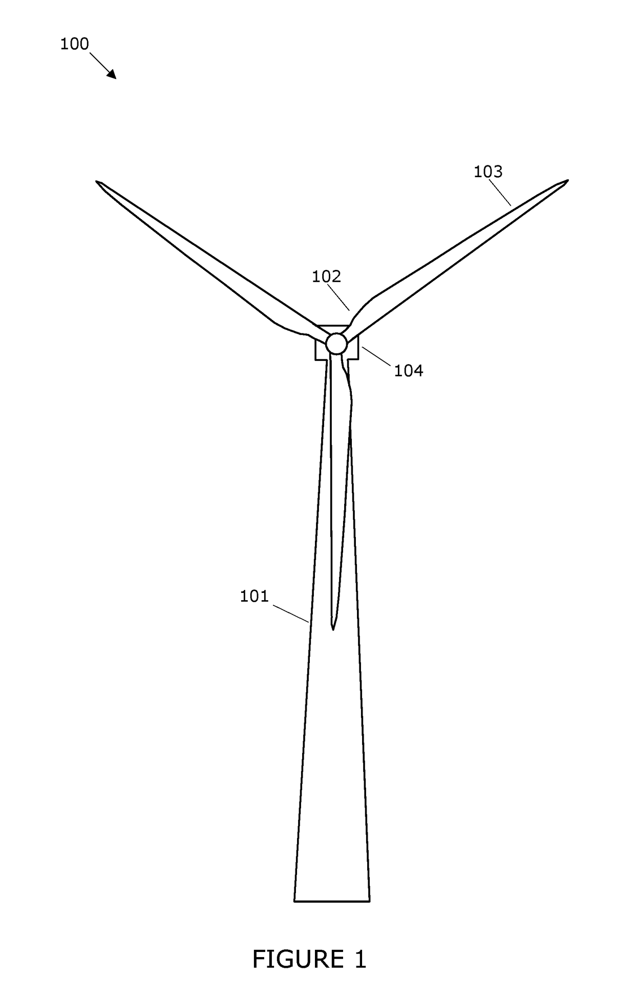 Increasing active power from a wind turbine