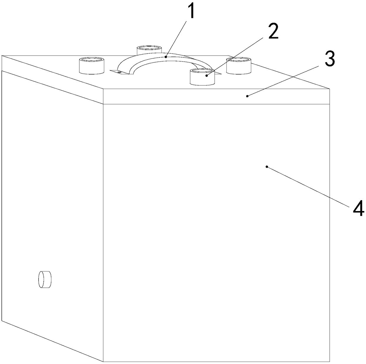 Live fish transportation temporary preservation device facilitating mobile dumping