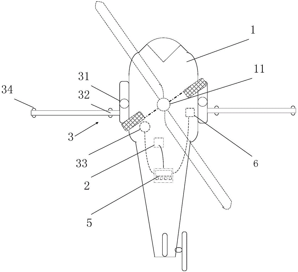 Unmanned aerial vehicle capable of spraying variable amount of pesticide and method