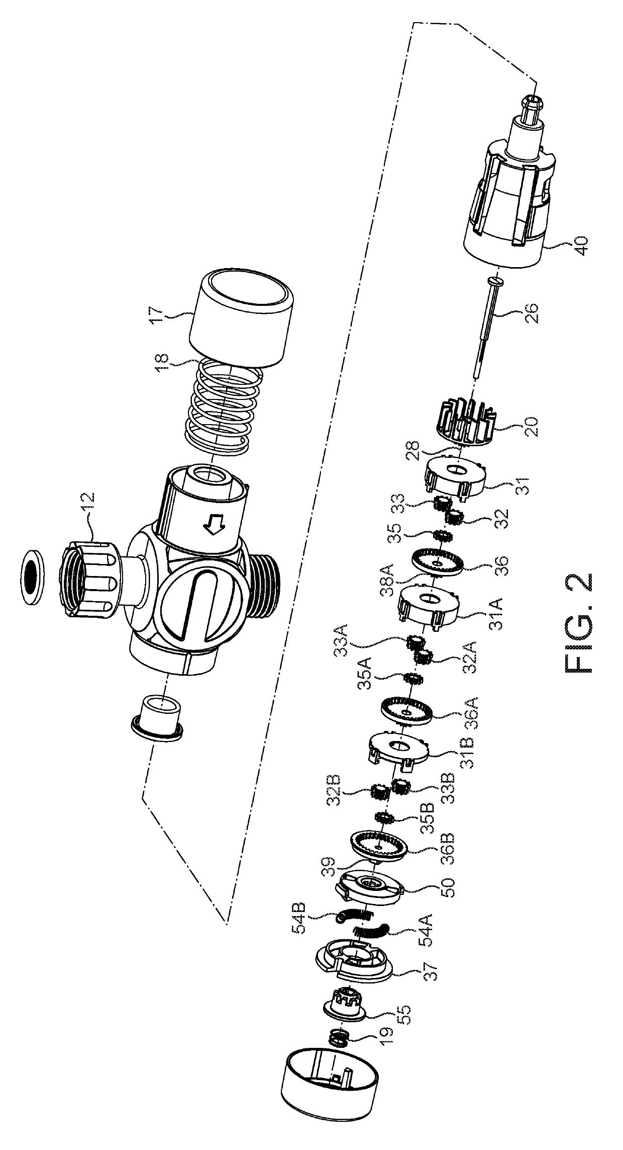 Fluid-metering device