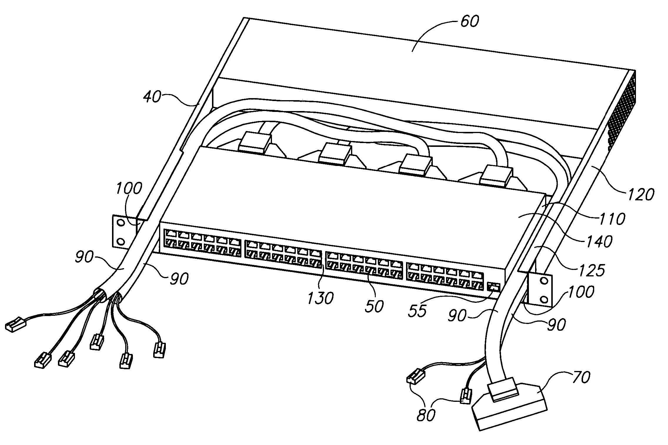 High density front access device