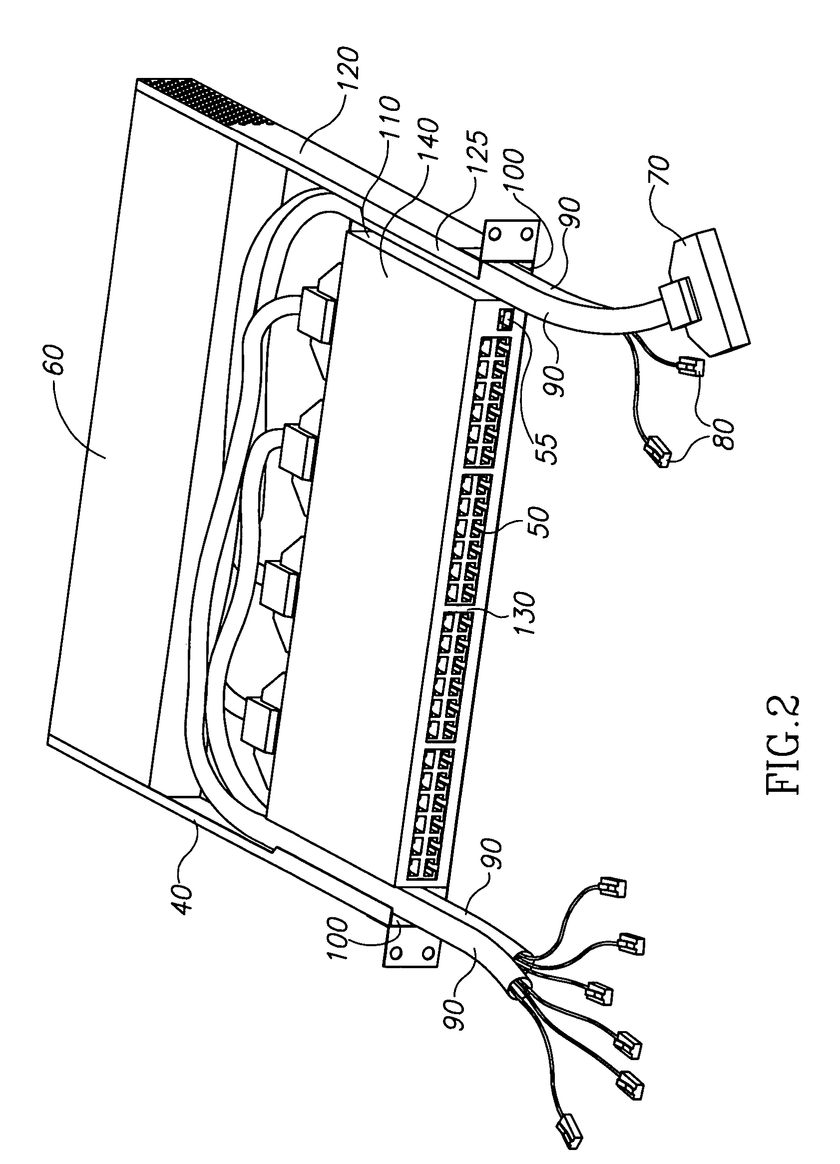 High density front access device