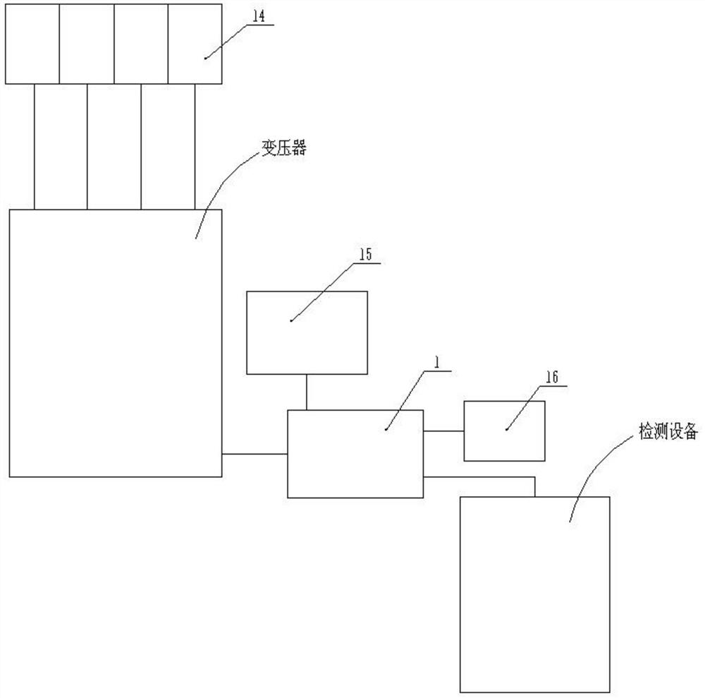 Transformer oil gas simulation sampling device