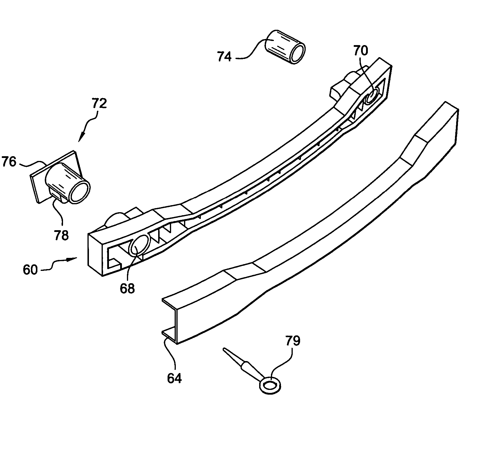 Automobile beam