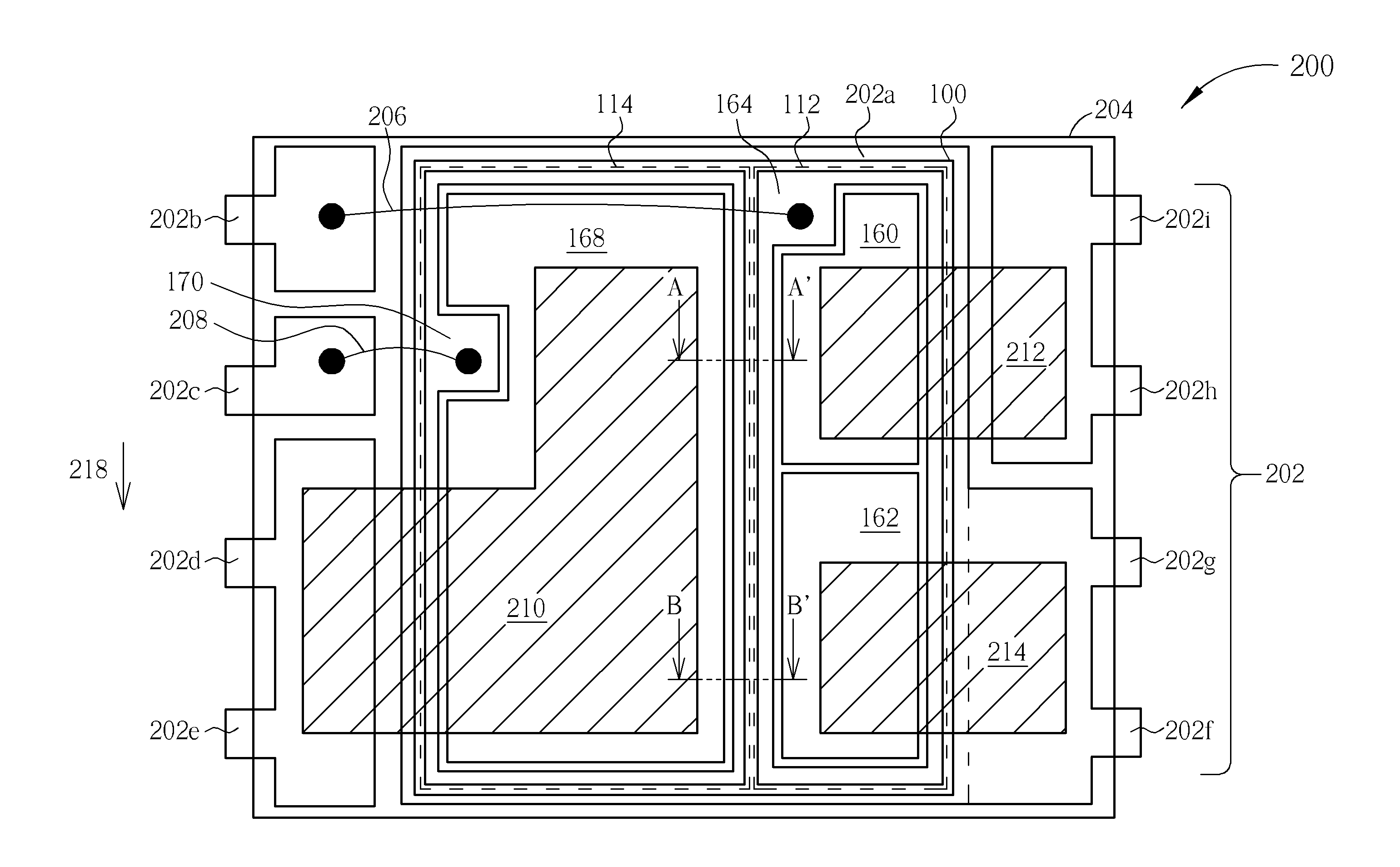 Semiconductor device integrated with converter and package structure thereof