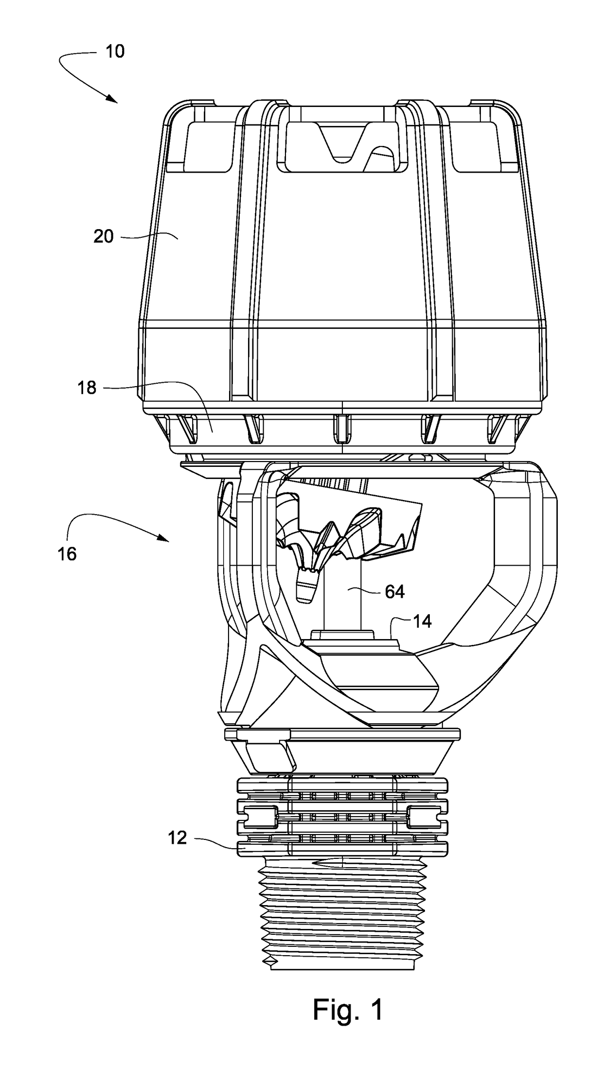 Rigid mount orbitor sprinkler