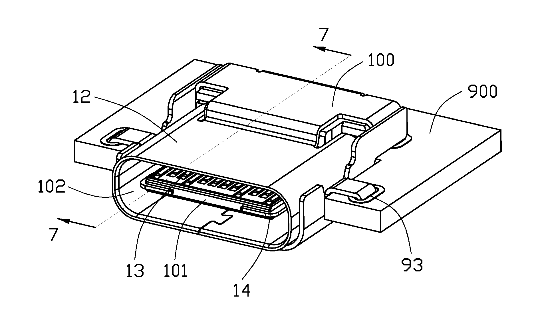 Flippable electrical connector