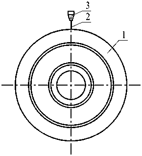 A kind of preparation method of electroplating superabrasive grinding wheel of discreet strengthened hub