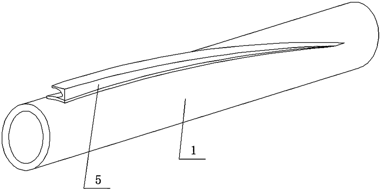 Condensate water reutilizing device for domestic air conditioner