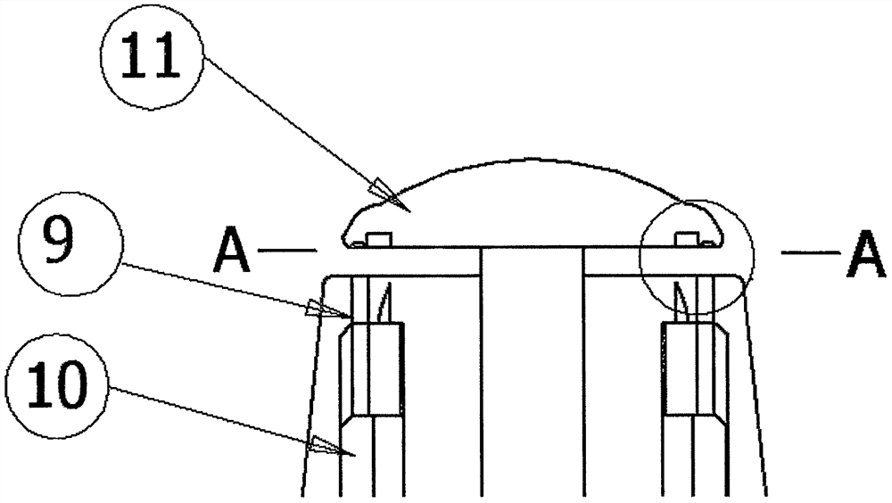 An anorectal stapler with double pad rings