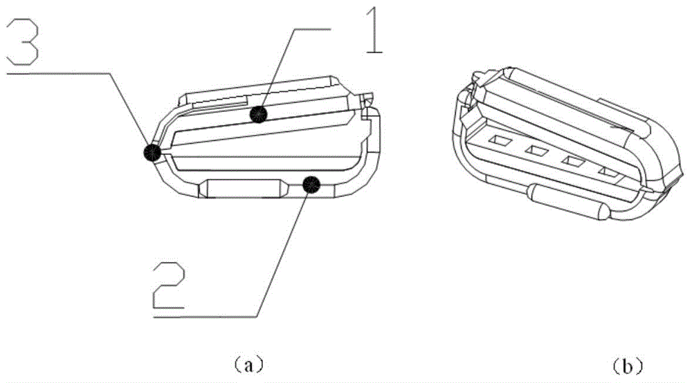 Continuous blood vessel clip