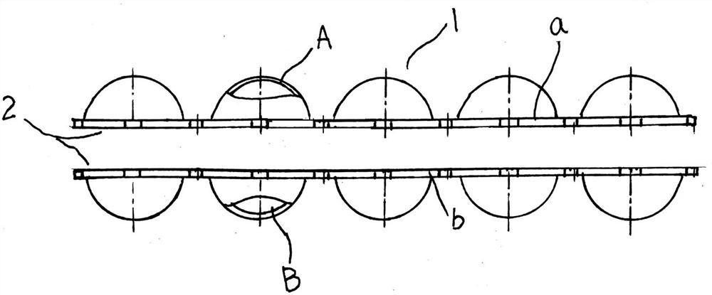 Lightweight framework and construction method for manufacturing partition board by using lightweight framework