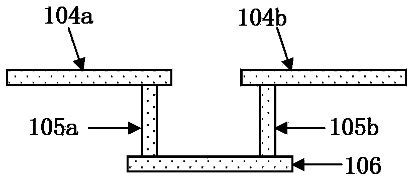 Through si via radio frequency test structure and parasitic extracting method thereof