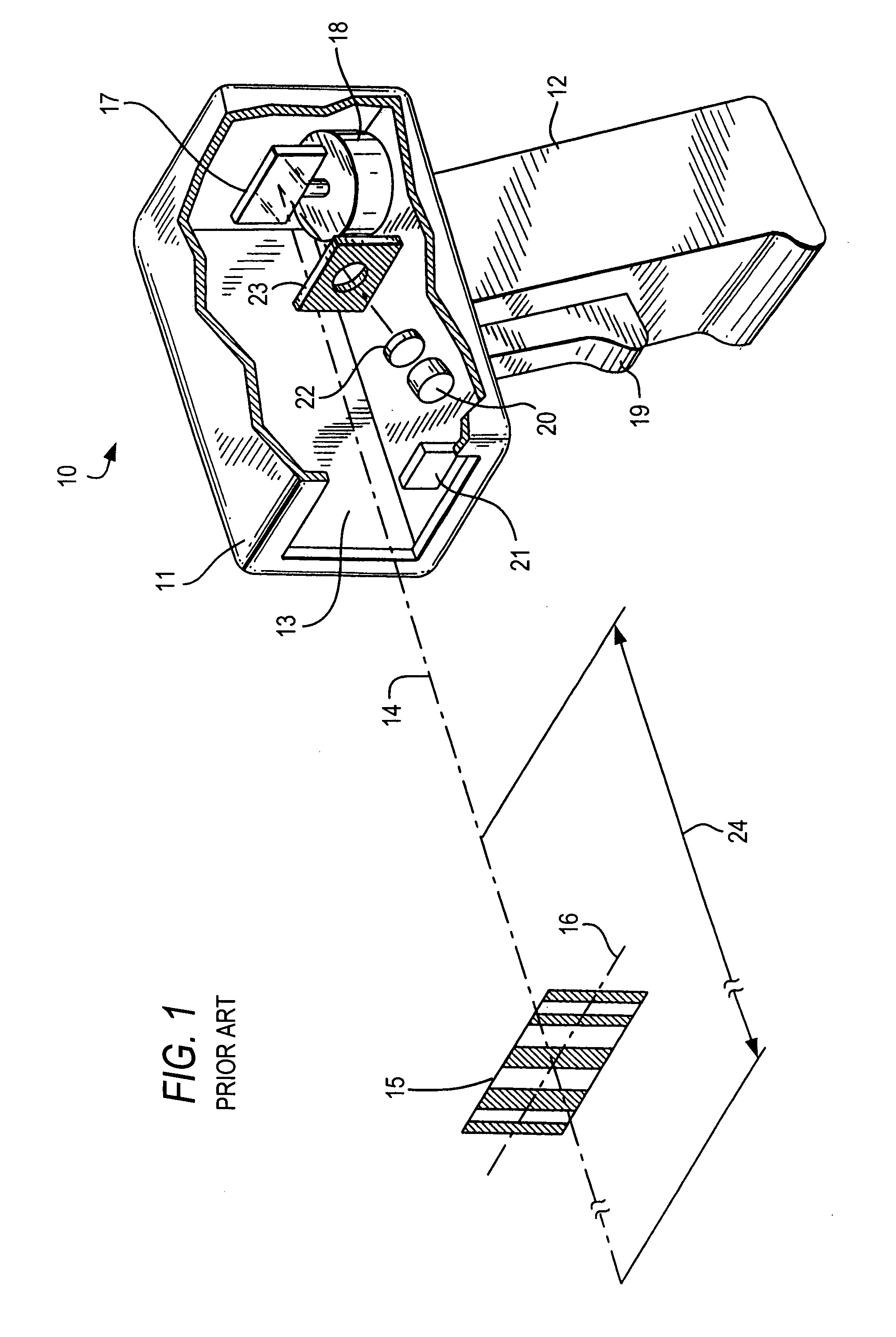 Enhanced monitoring of laser output power in electro-optical readers