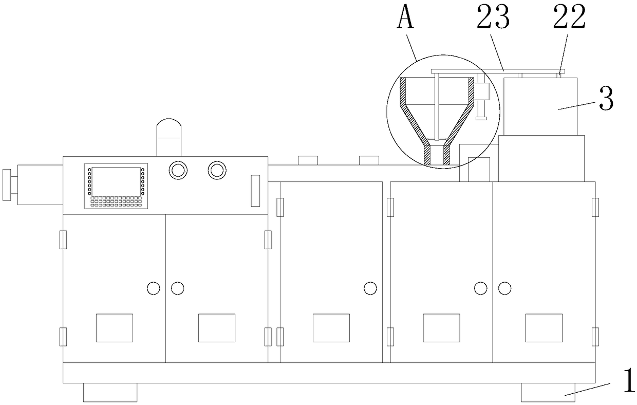 Efficient extruder for producing coatings