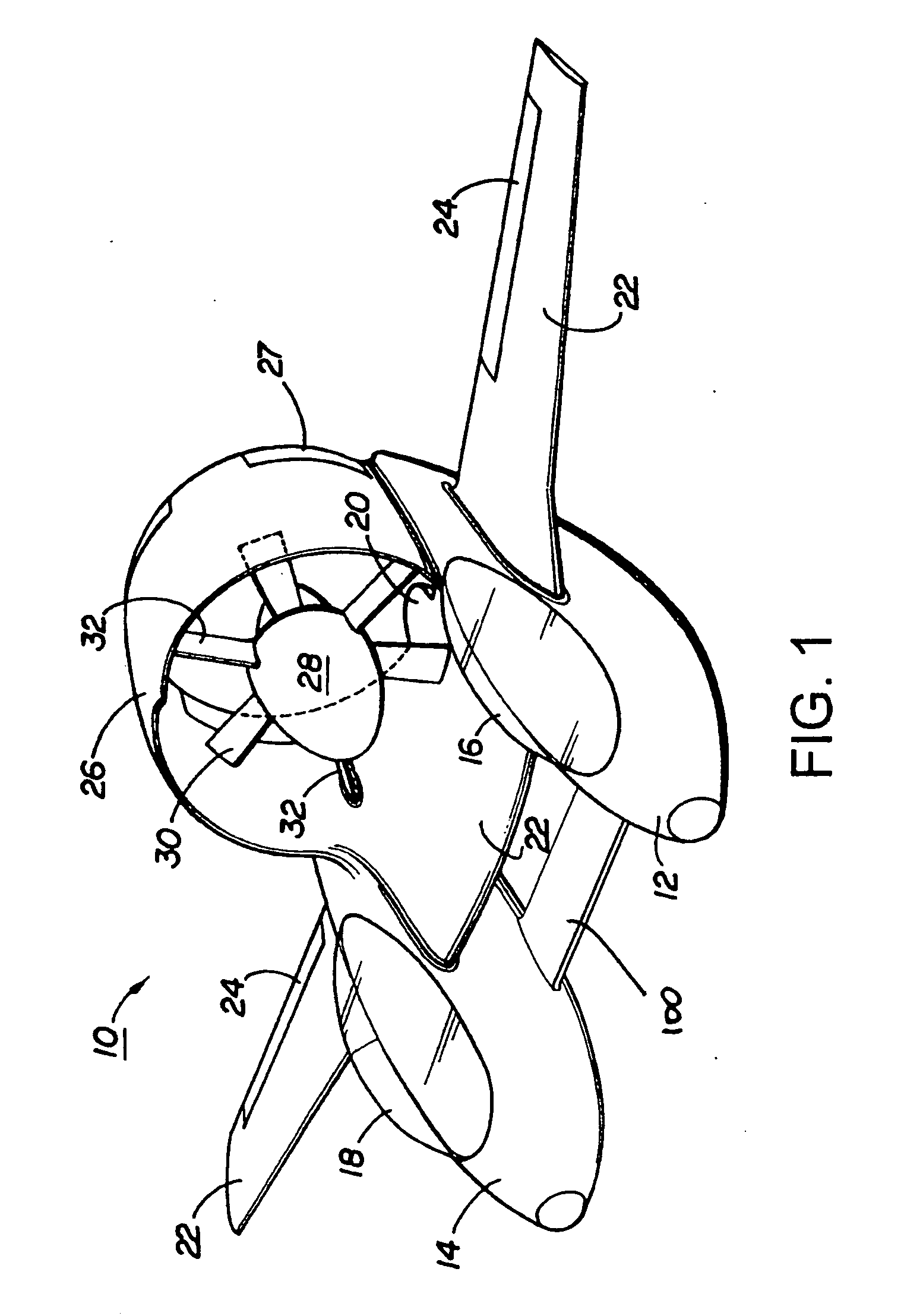 Hydrofoil for an amphibious aircraft